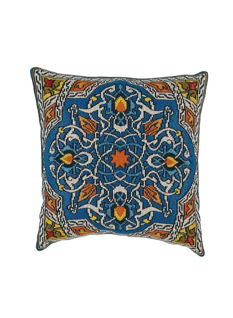 كوشن أرابيسك جوبلان 50 × 50 سم | النساجون الشرقيون